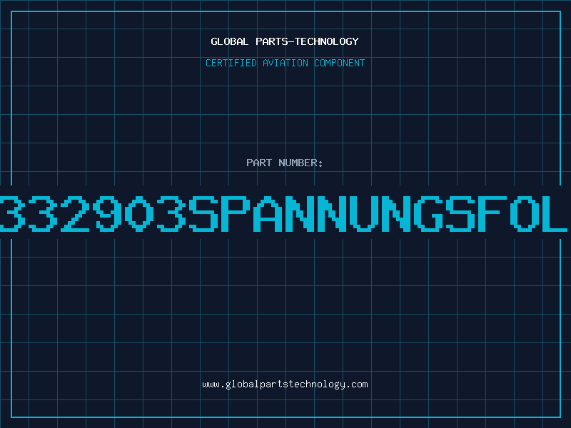 Aviation Part 332903Spannungsfol