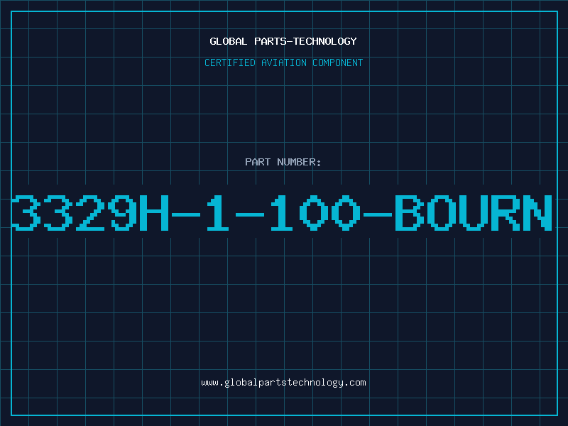 Aviation Part 3329H-1-100-BOURN
