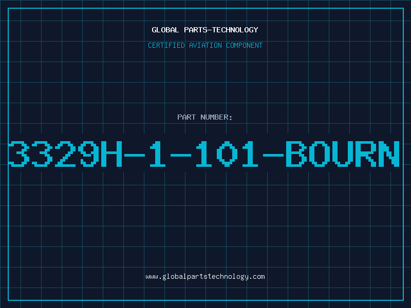 Aviation Part 3329H-1-101-BOURN