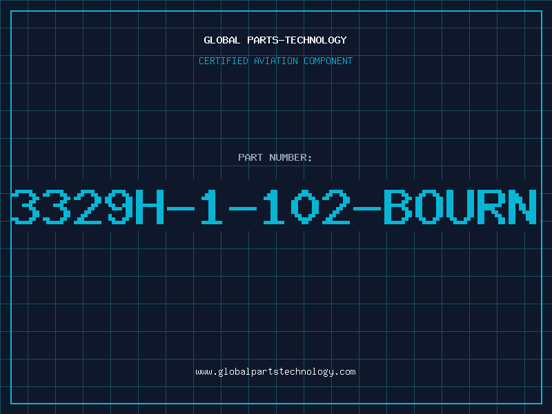Aviation Part 3329H-1-102-BOURN