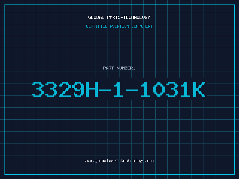 Aviation Part 3329H-1-1031K