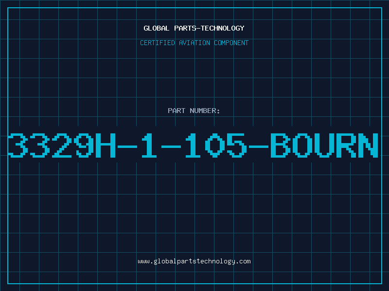 Aviation Part 3329H-1-105-BOURN