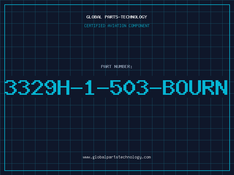 Aviation Part 3329H-1-503-BOURN