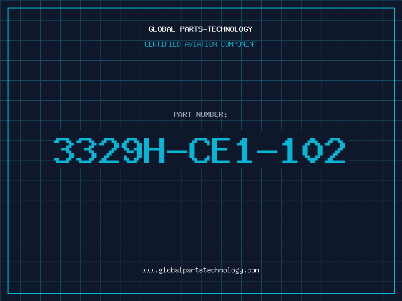 Aviation Part 3329H-CE1-102