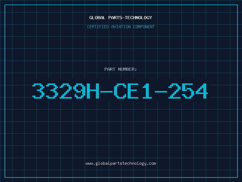 Aviation Part 3329H-CE1-254