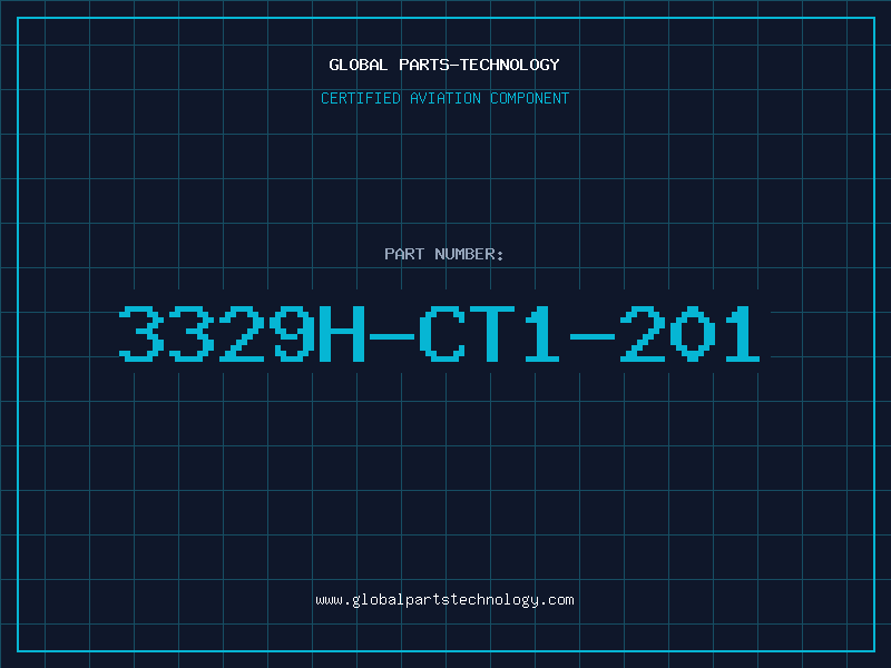 Aviation Part 3329H-CT1-201
