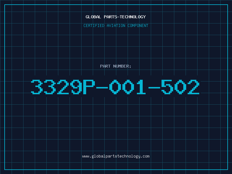 Aviation Part 3329P-001-502