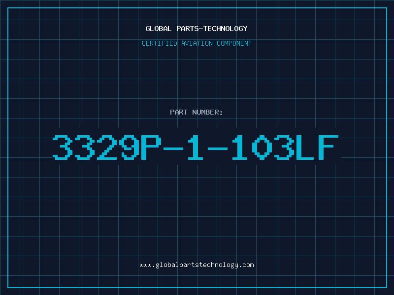 Aviation Part 3329P-1-103LF