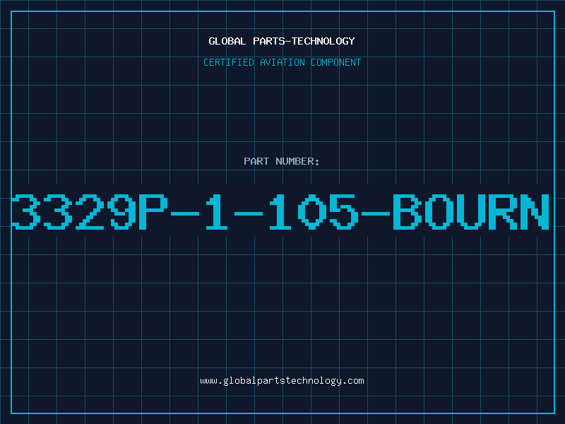 Aviation Part 3329P-1-105-BOURN