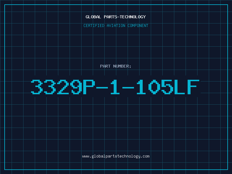 Aviation Part 3329P-1-105LF