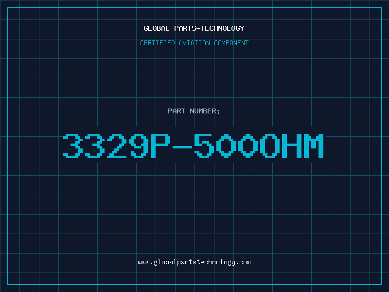 Aviation Part 3329P-500OHM