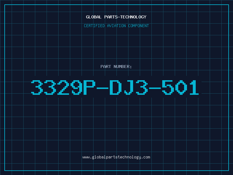 Aviation Part 3329P-DJ3-501