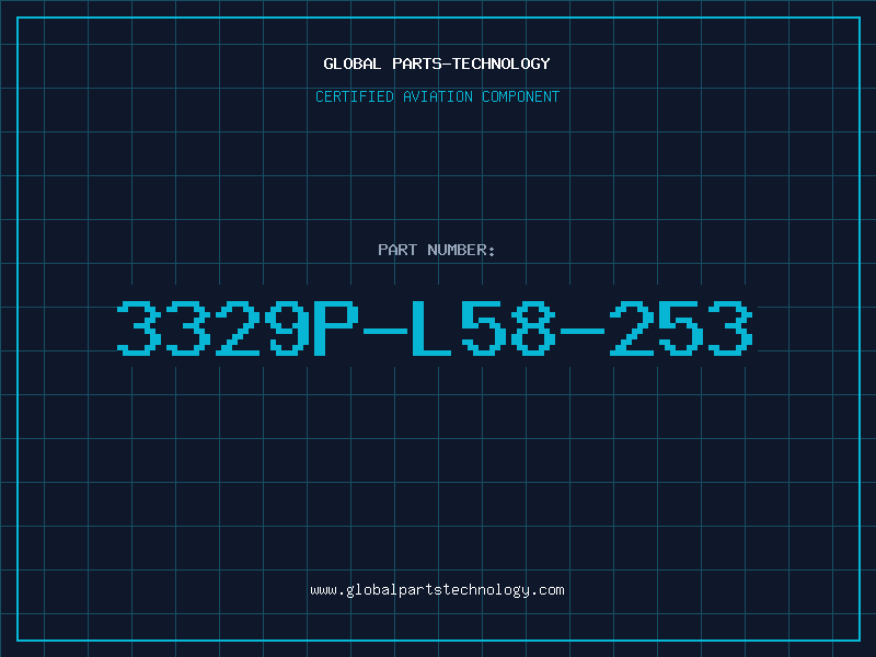 Aviation Part 3329P-L58-253