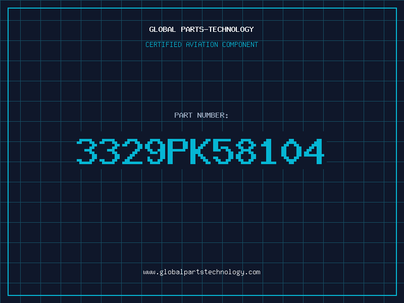 Aviation Part 3329PK58104
