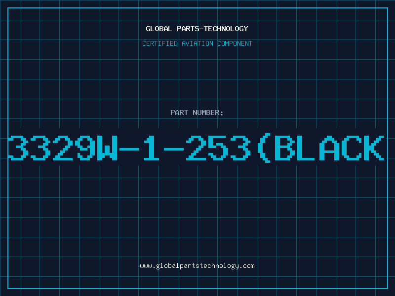 Aviation Part 3329W-1-253(BLACK