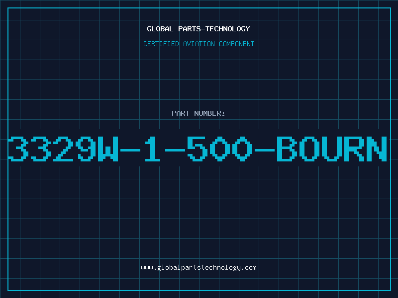 Aviation Part 3329W-1-500-BOURN