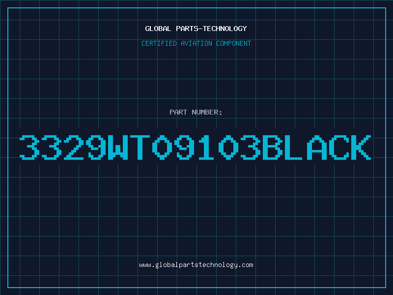 Aviation Part 3329WT09103BLACK