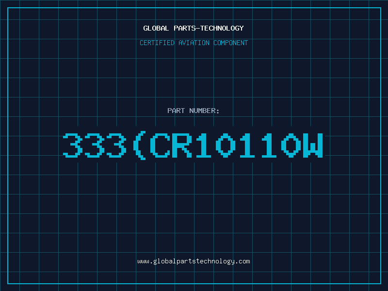 Aviation Part 333(CR10110W