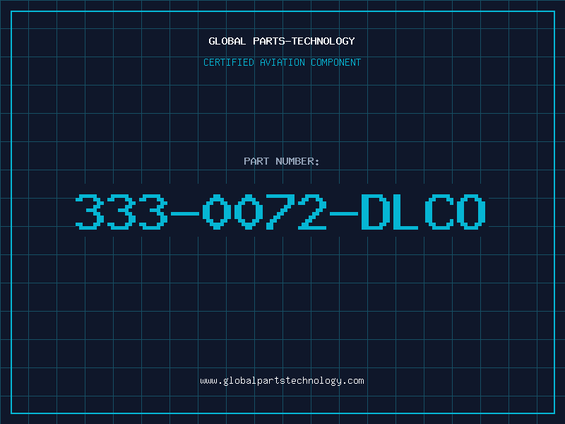 Aviation Part 333-0072-DLCO