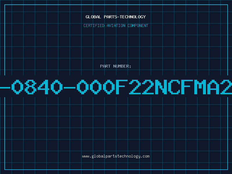 Aviation Part 333-0840-000F22NCFMA2-40