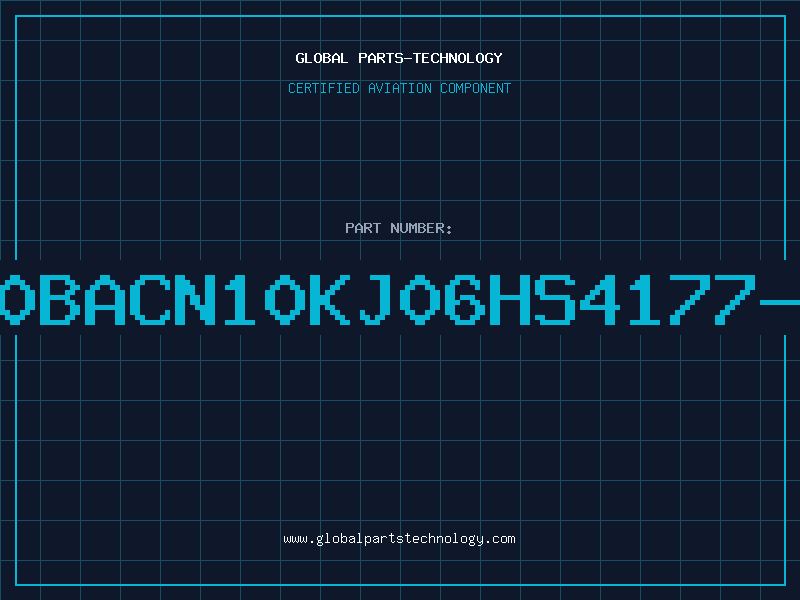 Aviation Part 333-1160-000BACN10KJ06HS4177-06MF6000-06