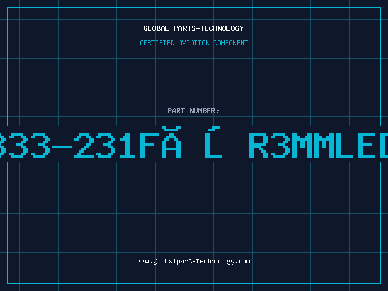 Aviation Part 333-231FÃœR3MMLED