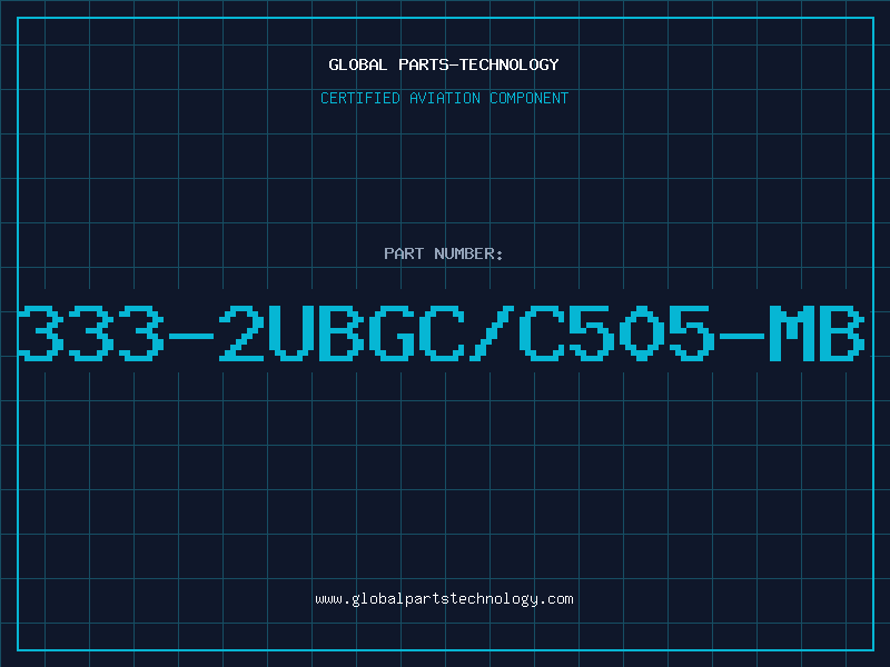 Aviation Part 333-2UBGC/C505-MB