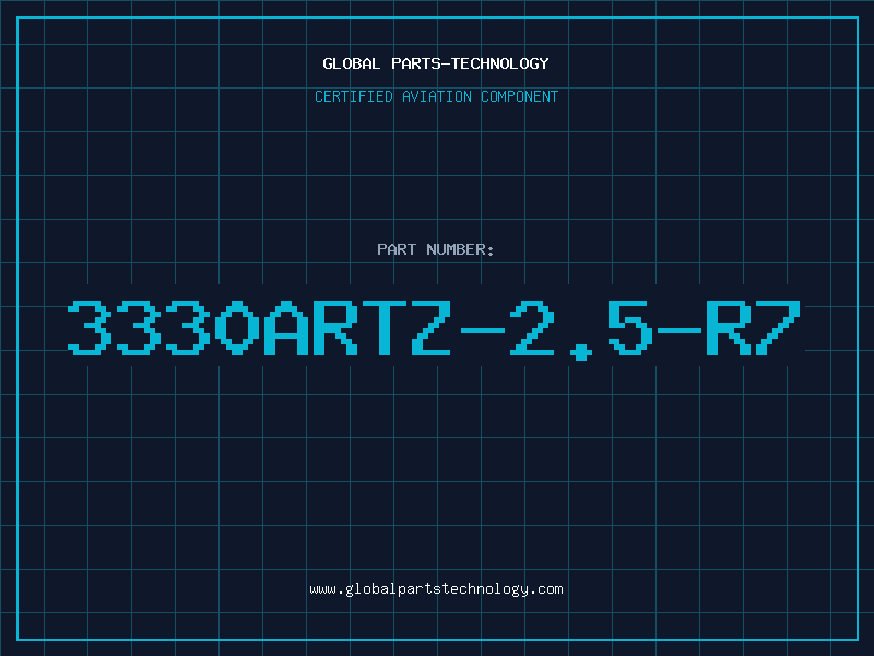 Aviation Part 3330ARTZ-2.5-R7