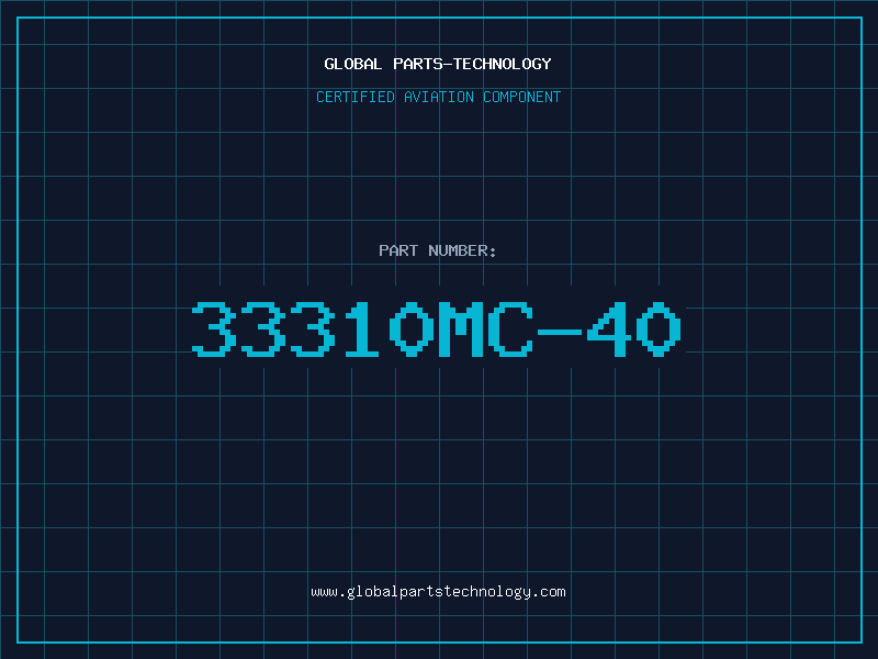 Aviation Part 33310MC-40