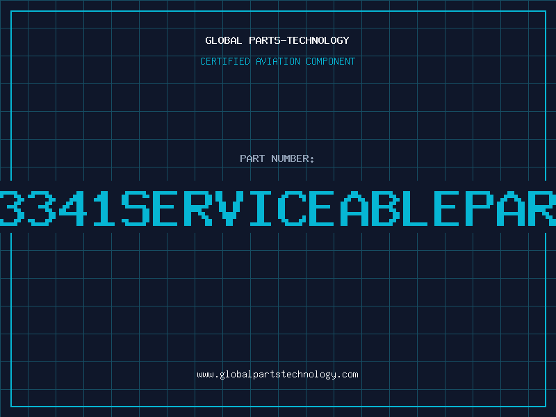 Aviation Part 33341serviceablepart
