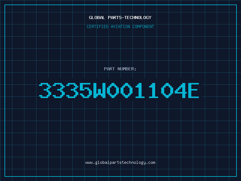 Aviation Part 3335W001104E