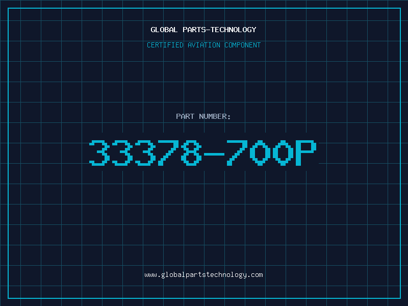 Aviation Part 33378-700P