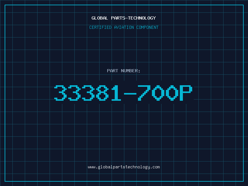 Aviation Part 33381-700P