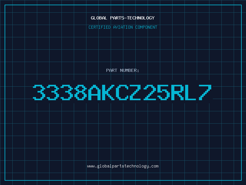 Aviation Part 3338AKCZ25RL7