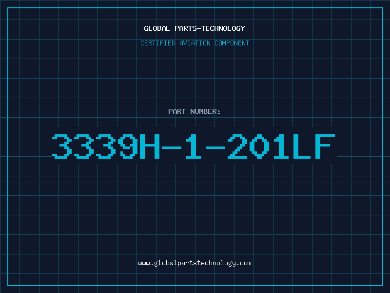 Aviation Part 3339H-1-201LF