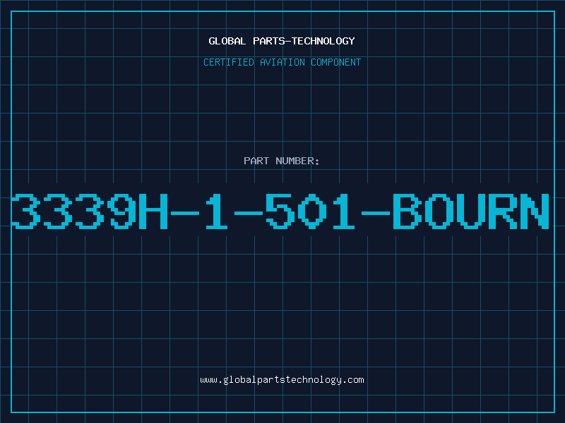 Aviation Part 3339H-1-501-BOURN