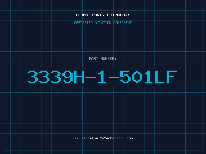 Aviation Part 3339H-1-501LF