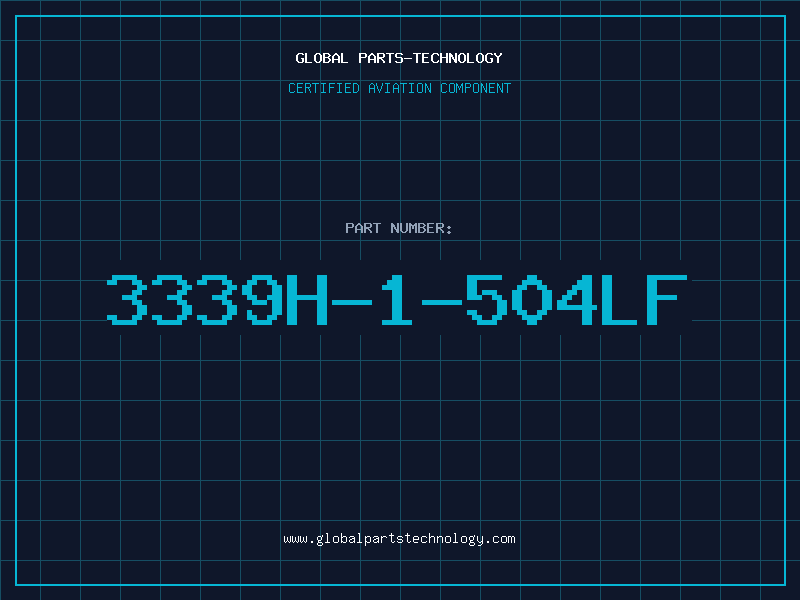 Aviation Part 3339H-1-504LF
