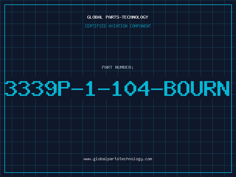 Aviation Part 3339P-1-104-BOURN