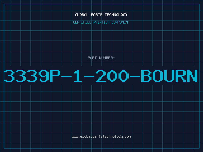 Aviation Part 3339P-1-200-BOURN