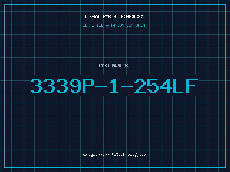 Aviation Part 3339P-1-254LF