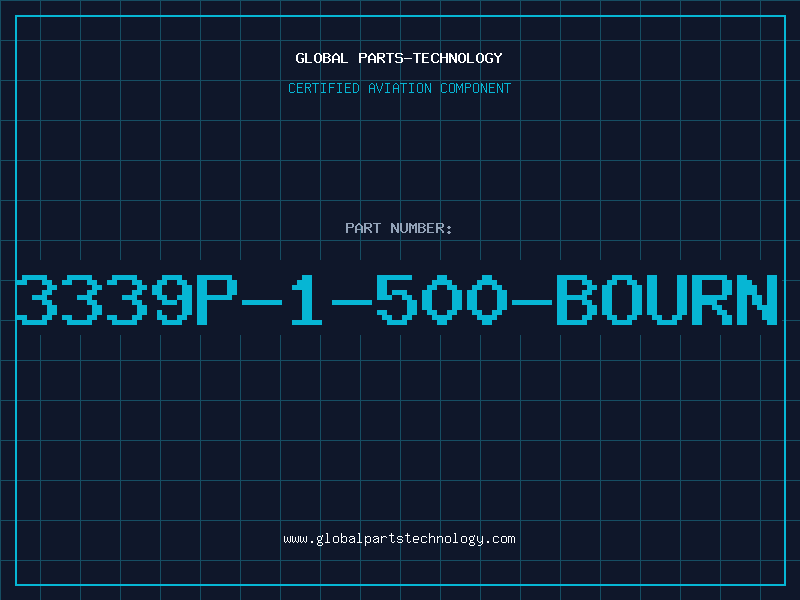 Aviation Part 3339P-1-500-BOURN