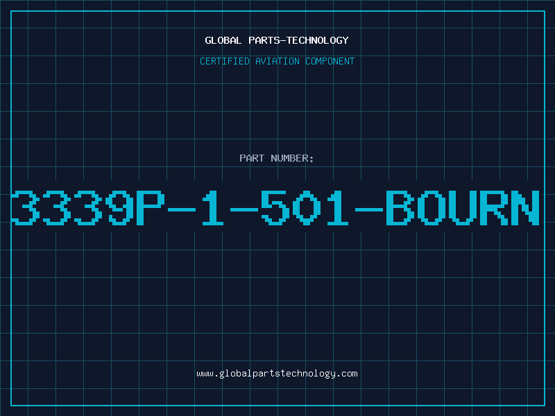 Aviation Part 3339P-1-501-BOURN