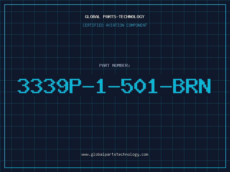 Aviation Part 3339P-1-501-BRN