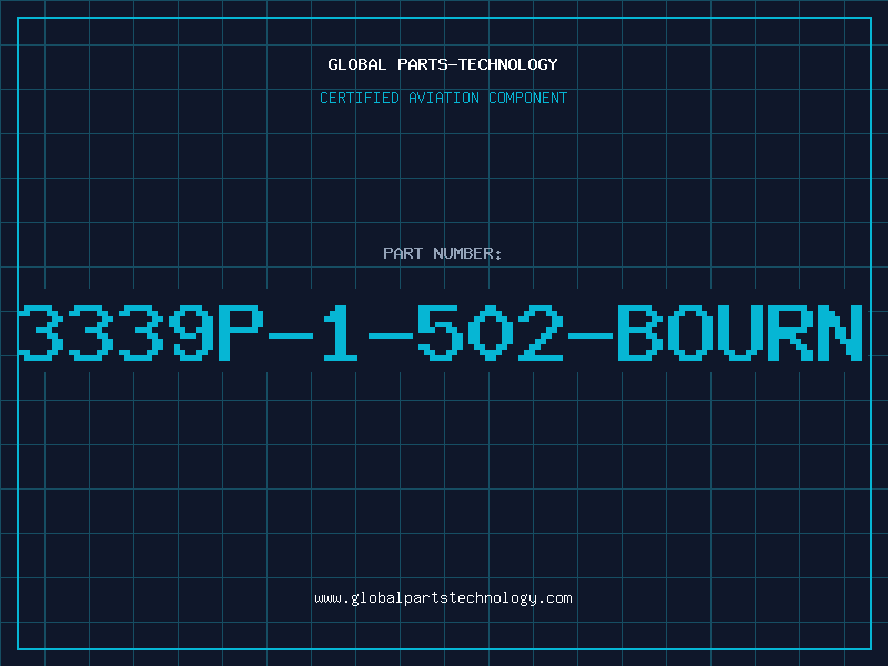 Aviation Part 3339P-1-502-BOURN