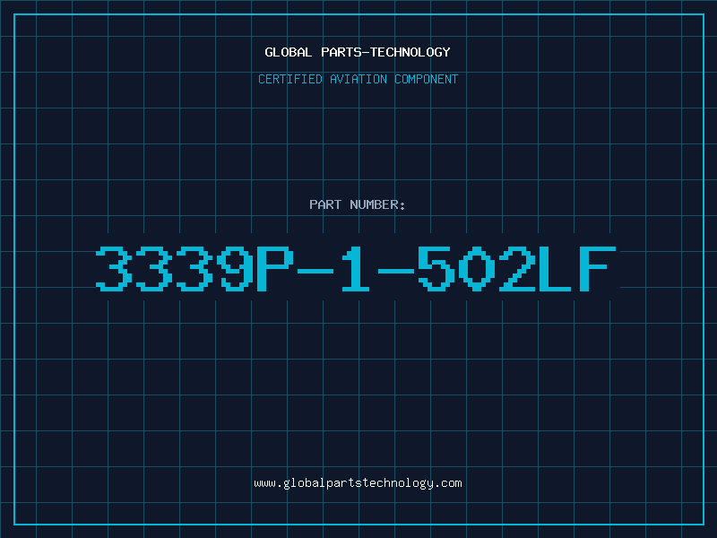 Aviation Part 3339P-1-502LF