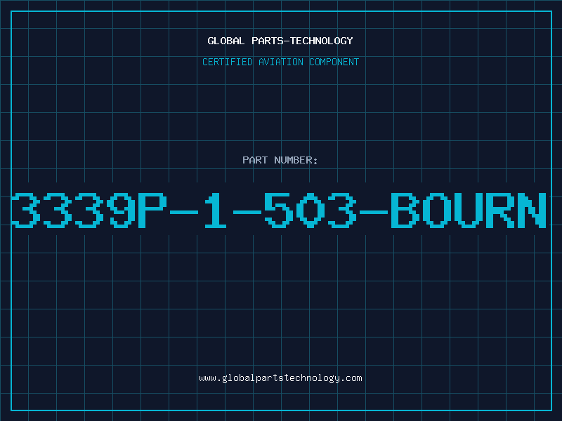 Aviation Part 3339P-1-503-BOURN