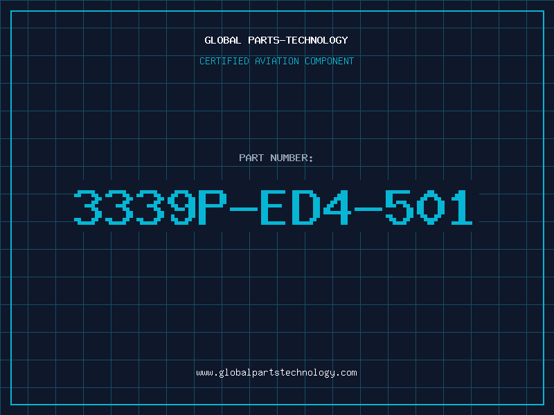 Aviation Part 3339P-ED4-501