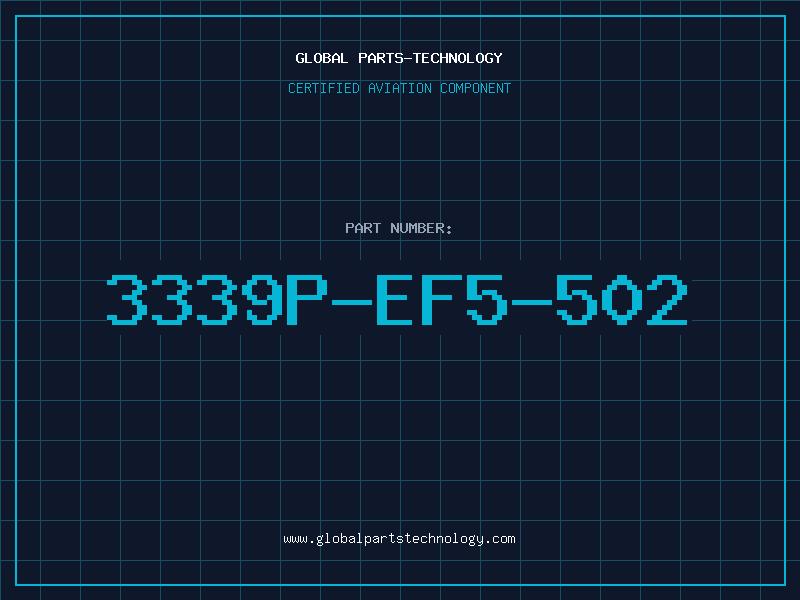 Aviation Part 3339P-EF5-502