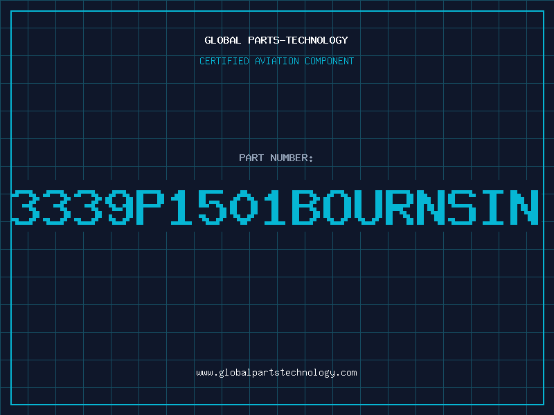 Aviation Part 3339P1501BOURNSIN